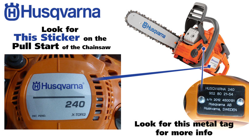 Husqvarna Serial Number Lookup Chainsaw
